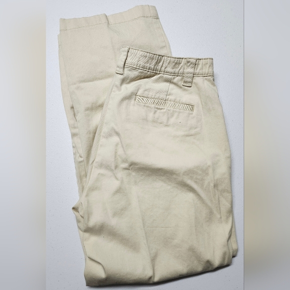 L.L. Bean Women's Classic Fit Pants - Cream - Picture 1 of 7